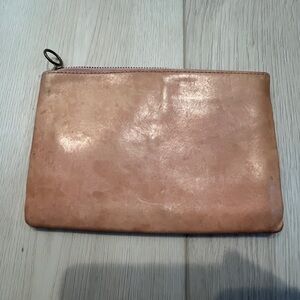 Madewell Leather Folio / Clutch - 9”x6”